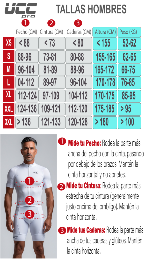D7310 UCCPRO Licra Hombre - Image 4