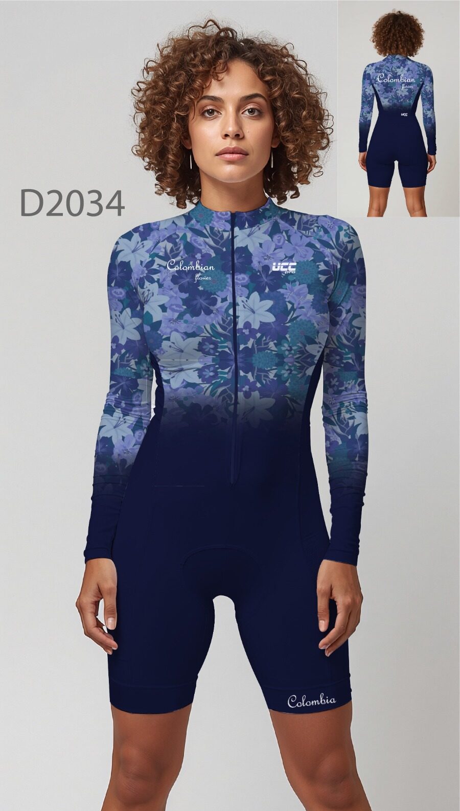 D2034 UCCPRO Enterizo Mujer