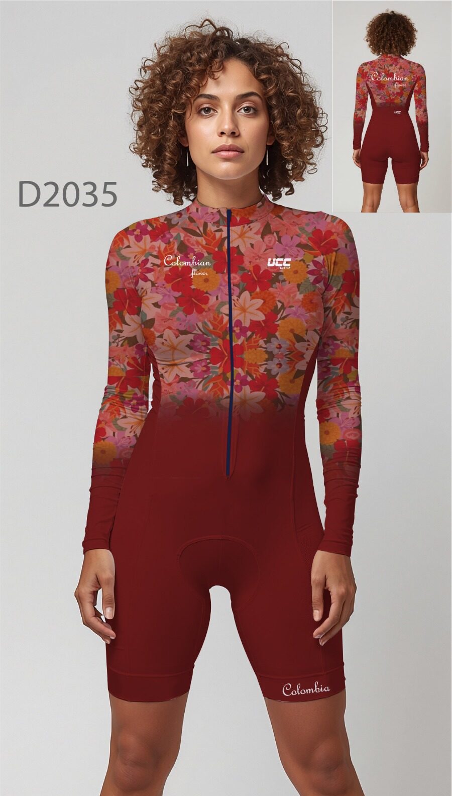 D2035 UCCPRO Enterizo Mujer