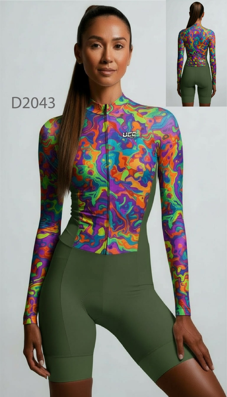 D2043 UCCPRO Enterizo Mujer